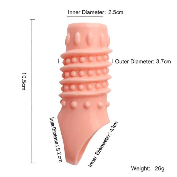 Men's Particle Set Thread Set Wolf Teeth Set Lock Precision Ring Penis Set Men's Blocking Ring Sex Adult Products