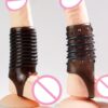 Men's Particle Set Thread Set Wolf Teeth Set Lock Precision Ring Penis Set Men's Blocking Ring Sex Adult Products