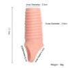 Men's Particle Set Thread Set Wolf Teeth Set Lock Precision Ring Penis Set Men's Blocking Ring Sex Adult Products