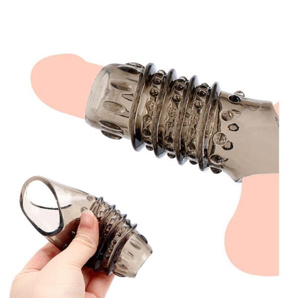 Men's Particle Set Thread Set Wolf Teeth Set Lock Precision Ring Penis Set Men's Blocking Ring Sex Adult Products