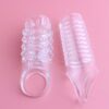 Men's Particle Set Thread Set Wolf Teeth Set Lock Precision Ring Penis Set Men's Blocking Ring Sex Adult Products