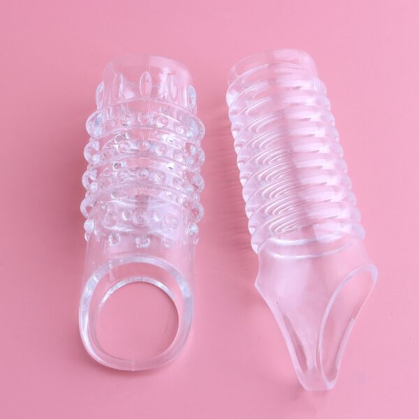 Men's Particle Set Thread Set Wolf Teeth Set Lock Precision Ring Penis Set Men's Blocking Ring Sex Adult Products