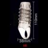 Men's Particle Set Thread Set Wolf Teeth Set Lock Precision Ring Penis Set Men's Blocking Ring Sex Adult Products