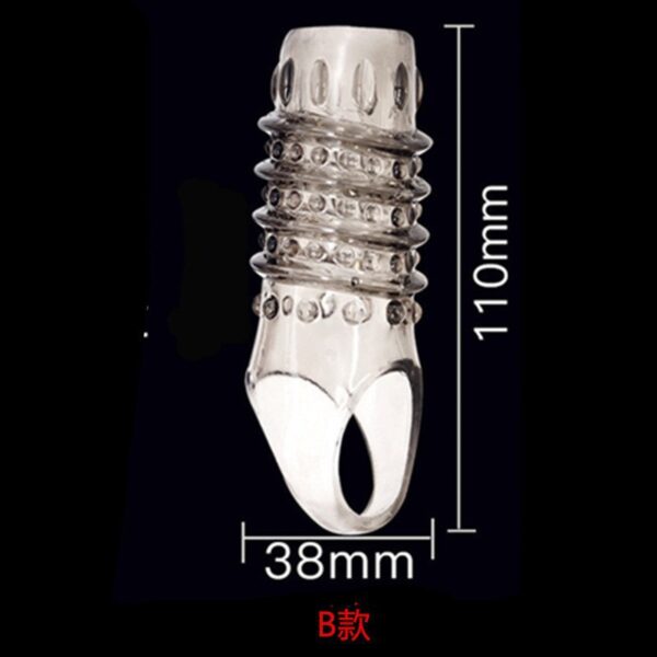 Men's Particle Set Thread Set Wolf Teeth Set Lock Precision Ring Penis Set Men's Blocking Ring Sex Adult Products