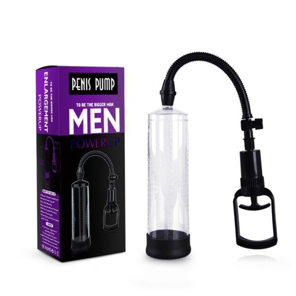 Men Pennis Pump Vacuum Enlarger Aid Impotence Bigger Longer Thicker Handsome up Masturbation Pump